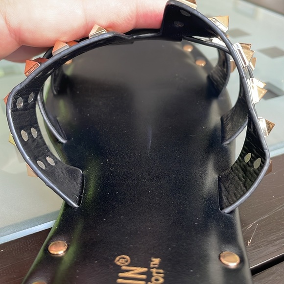 Gold Studded Summer Sandals - Picture 6 of 6